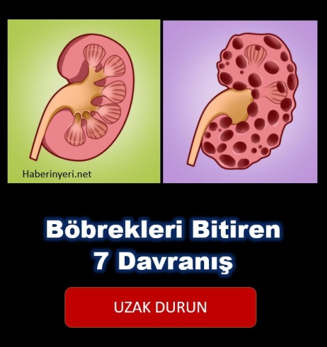 Böbrekleri bitiren 7 davranış