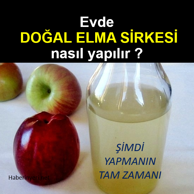 Evde Doğal Katkısız Elma Sirkesi Yapımı