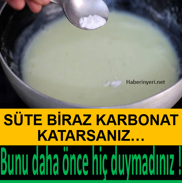 Karbonatın Faydalarını Biliyor Musunuz?