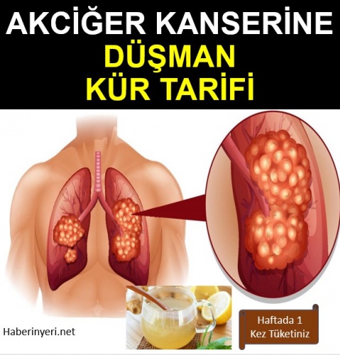 Akciğer kanserine düşman kür tarifi