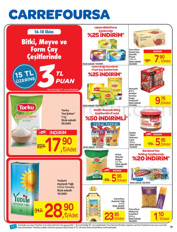 Carrefour 8-18 Ekim 2017 Aktüel Fırsat Kataloğu