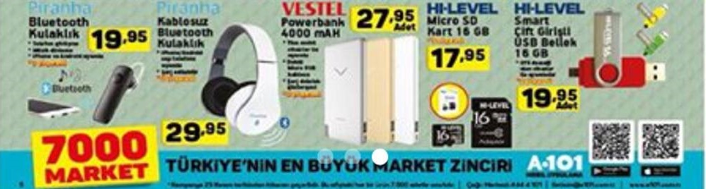 A101 Market 2017 23 Kasım 2017 Aktüel Fırsat Broşürü