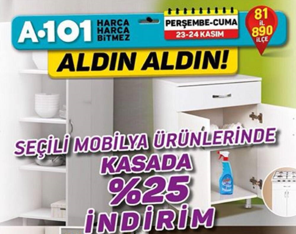 A101 Market 2017 23 Kasım 2017 Aktüel Fırsat Broşürü