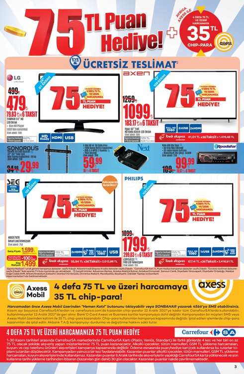 Carrefoursa 22 - 30 Kasım 2017 Aktüel Ürün Kataloğu