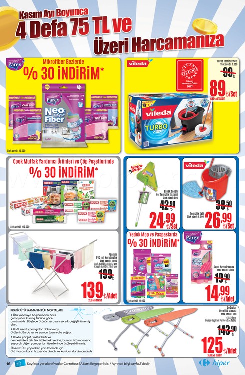 Carrefoursa 22 - 30 Kasım 2017 Aktüel Ürün Kataloğu