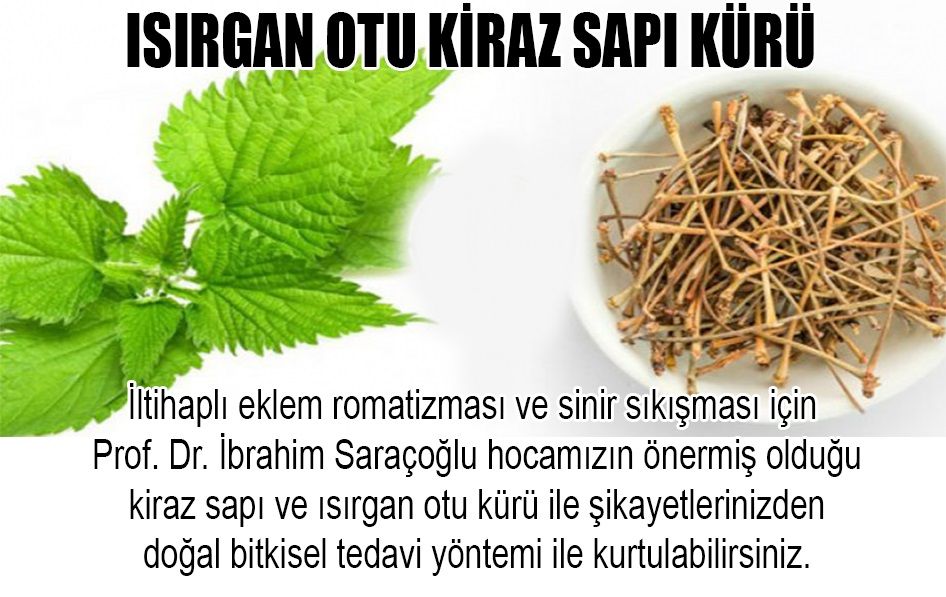 İltihaplı Eklem Romatizması ve Sinir Sıkışması için Karışım