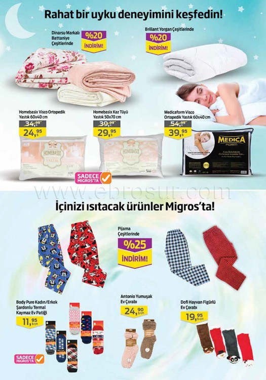 Migros 22 - 29 Kasım 2017 Aktüel Ürünler Broşürü