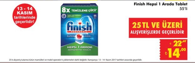 ŞOK Market 11 Kasım 2017 Aktüel Fırsat Broşürü