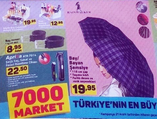 A101 Market 21 Aralık 2017 Fırsat Broşürü