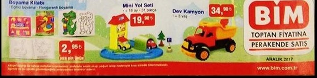 BİM Market 22 Aralık 2017 Fırsat Broşürü Kataloğu