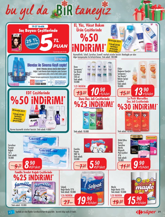 Carrefoursa 16 - 3 Ocak 2017 Aktüel Fırsat Ürünleri