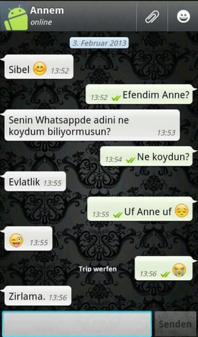 Annelerin Attığı Komik Watsapp Mesajları Büyük Ses Getirdi