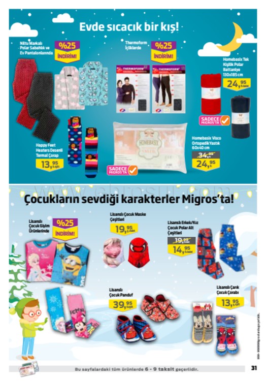 Migros 5 - 13 Aralık 2017 Yeni Yıla Özel Ürünler