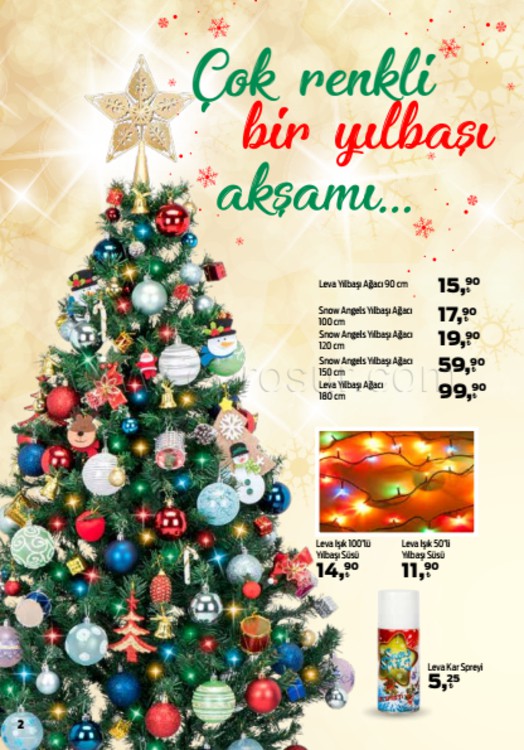 Migros 5 - 13 Aralık 2017 Yeni Yıla Özel Ürünler