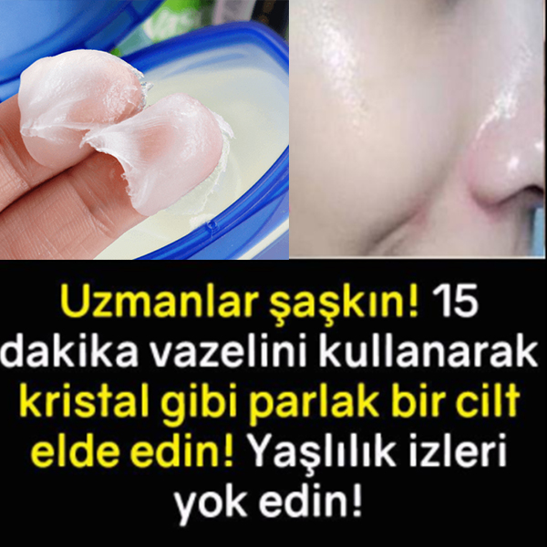 Dakikalar için kristal gibi parlak bir cilt elde edin