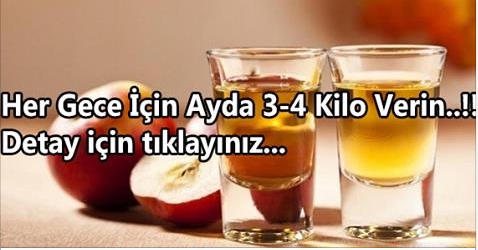 Her Gece İçerseniz Ayda 3-4 Kilo Verirsiniz