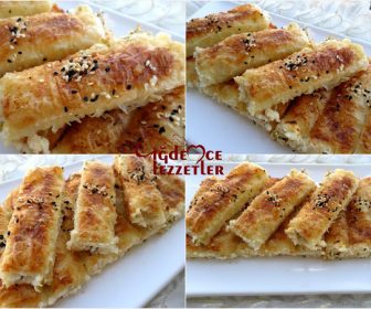 Baklavalık Yufkadan Peynirli Börek