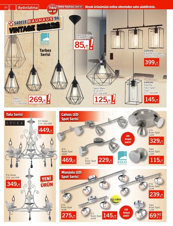 Bauhaus 22 Ocak - 02 Şubat 2018 İndirim Broşürü