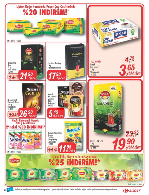 Carrefoursa 10-17 Ocak 2018 Aktüel Ürünler