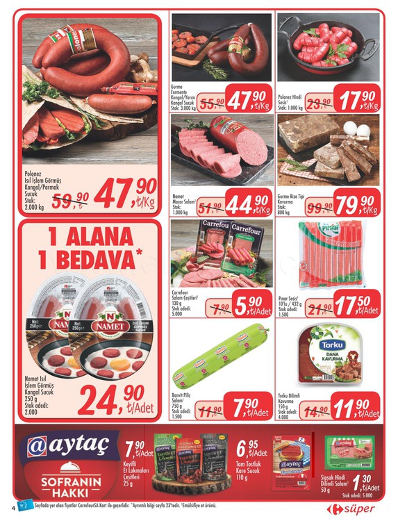 Carrefoursa 10-17 Ocak 2018 Aktüel Ürünler