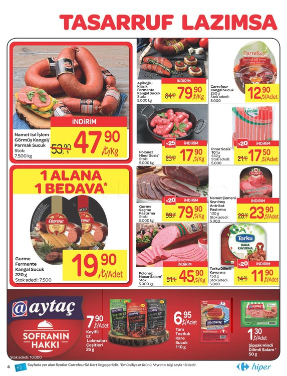 Carrefoursa 10-17 Ocak 2018 Aktüel Ürünler