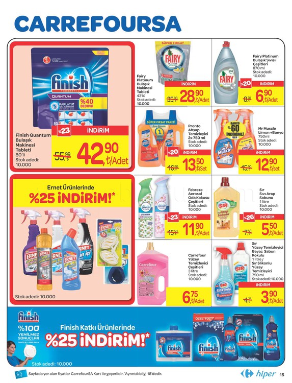 Carrefoursa 10-17 Ocak 2018 Aktüel Ürünler