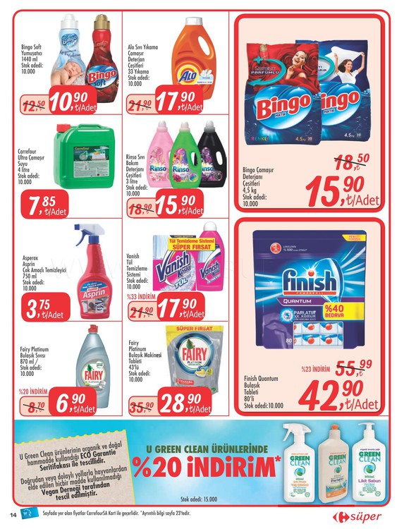 Carrefoursa 10-17 Ocak 2018 Aktüel Ürünler