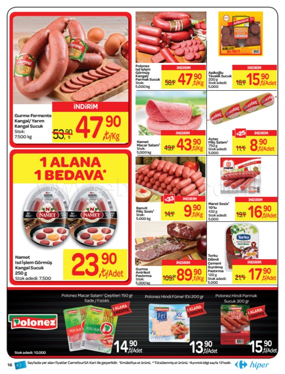 Carrefour 22 - 31 Ocak 2018 Aktüel İndirimli Ürünler