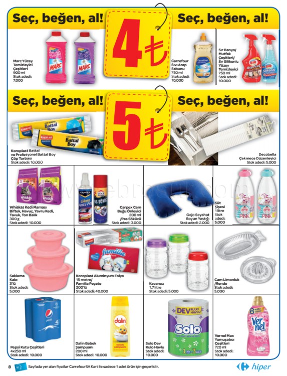 Carrefour 22 - 31 Ocak 2018 Aktüel İndirimli Ürünler