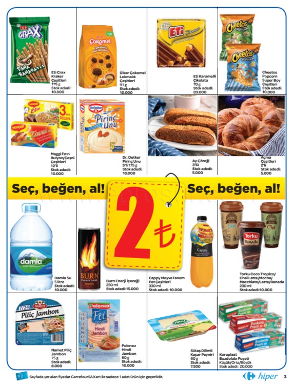 Carrefour 22 - 31 Ocak 2018 Aktüel İndirimli Ürünler