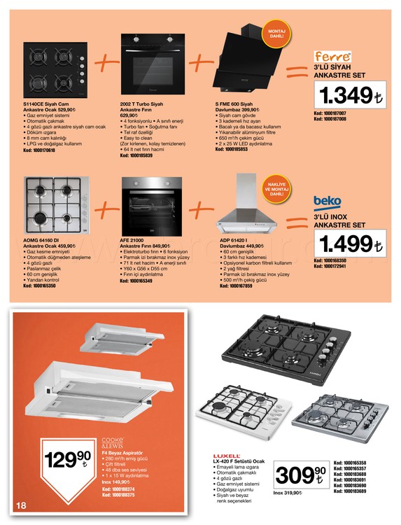 Koçtaş 22 - 31 Ocak 2018 İndirim Kataloğu