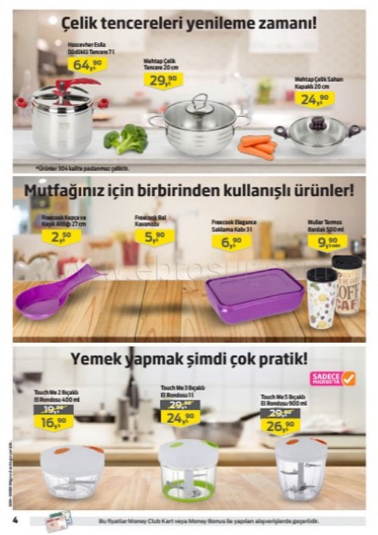 Migros 22 - 31 Ocak 2018 Aktüel Fırsat Kataloğu