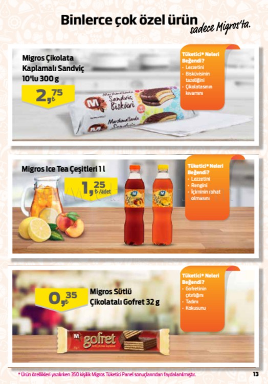 Migros 04 - 17 Ocak 2018 Kampanya Kataloğu