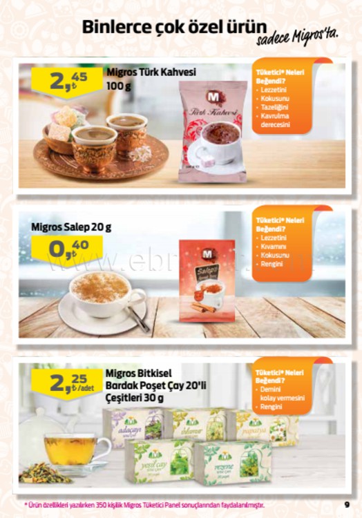 Migros 04 - 17 Ocak 2018 Kampanya Kataloğu