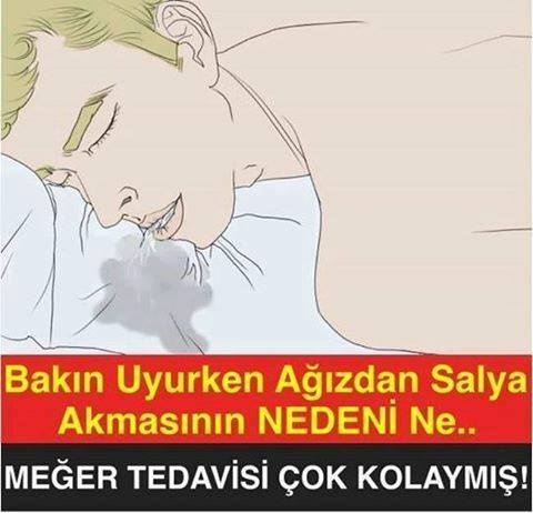 Uyurken Ağzınızdan Salya Akmasının Nedeni Ne..?