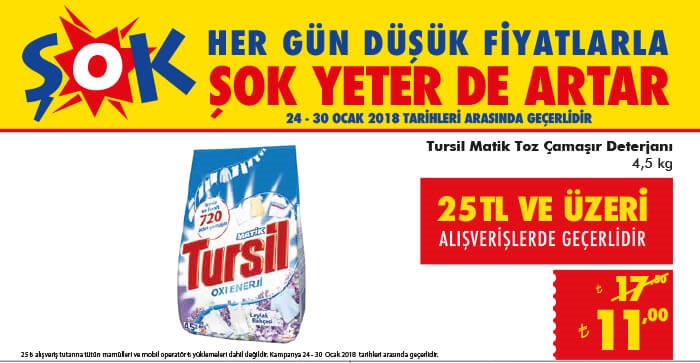 ŞOK 25- 31 OCAK 2018 Aktüel Ürünler Broşürü