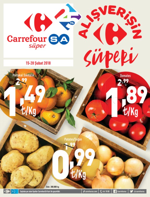 Carrefoursa 15 Şubat 2018 Aktüel Fırsat Kataloğu