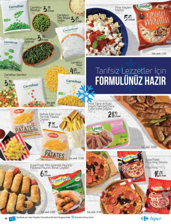 Carrefour Hiper 01 - 14 Şubat 2018 İndirim Kataloğu