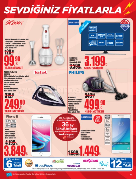 Carrefour Hiper 01 - 14 Şubat 2018 İndirim Kataloğu