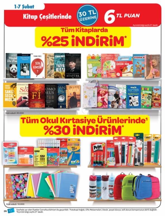 Carrefour Hiper 01 - 14 Şubat 2018 İndirim Kataloğu