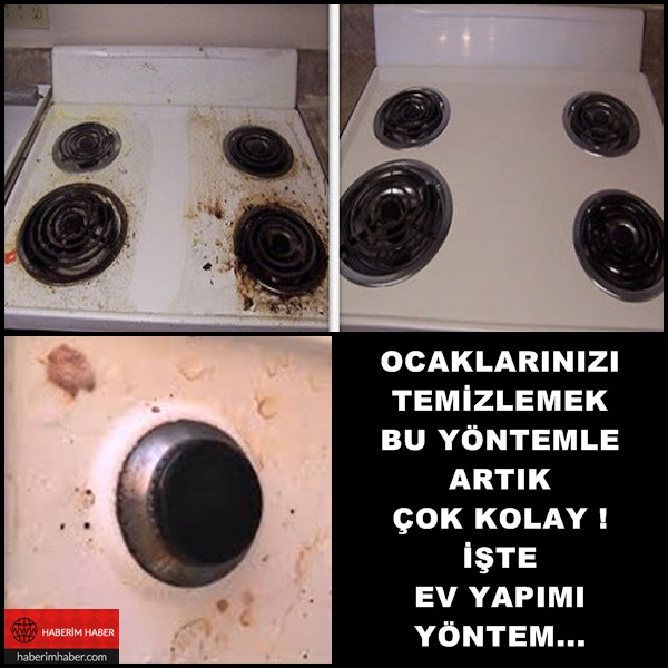 Ocak Temizlemek Bu Yöntemle Artık Çok Kolay İşte Yöntem