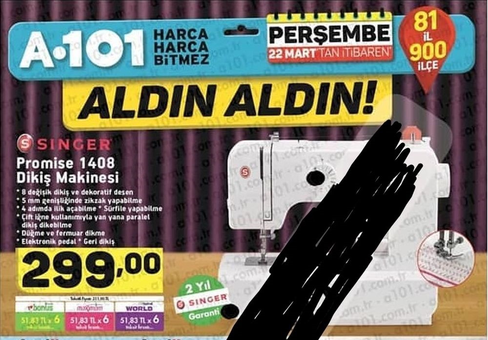 A101 Aktüel 22 MART 2018 İndirimli Ürün Kataloğu