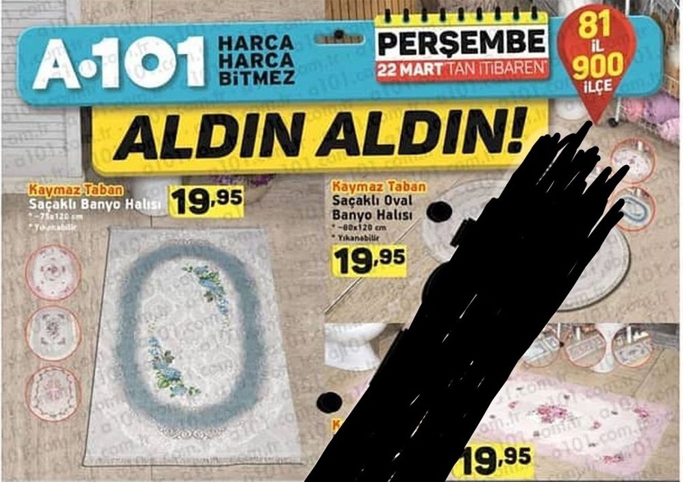 A101 Aktüel 22 MART 2018 İndirimli Ürün Kataloğu