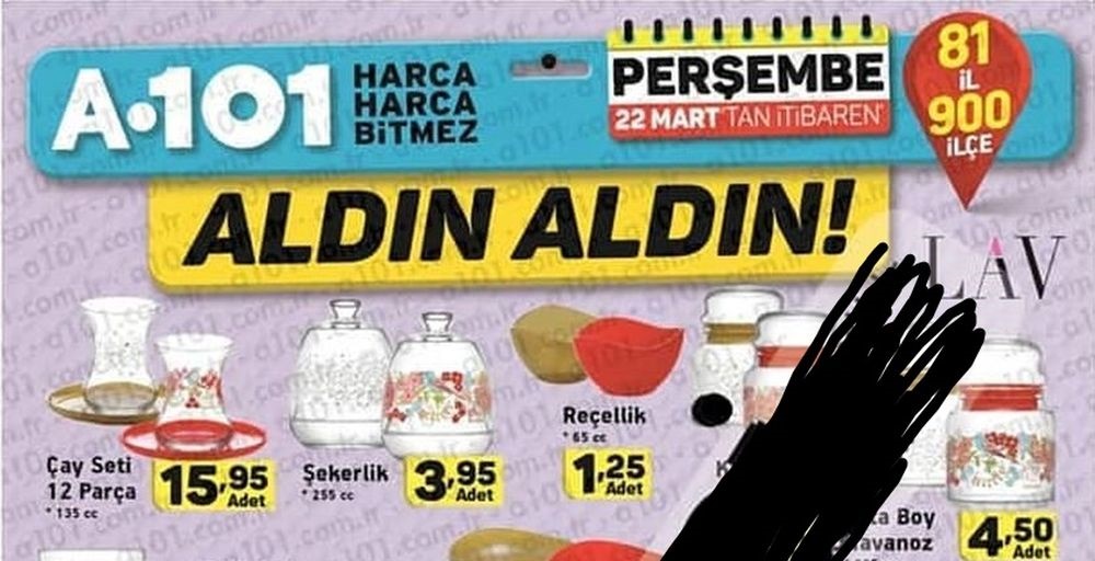 A101 Aktüel 22 MART 2018 İndirimli Ürün Kataloğu