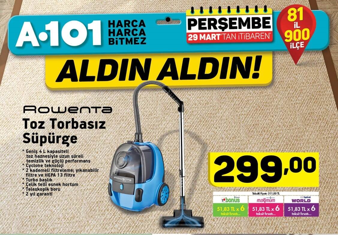 A101 Aktüel 29 Mart 2018 İndirim Kataloğu