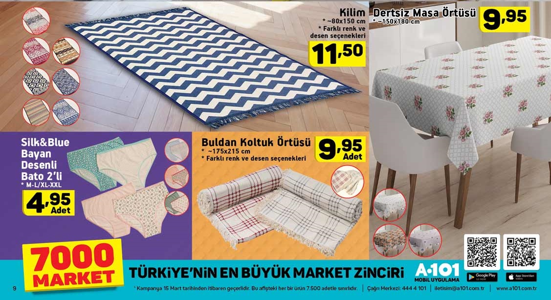 A101 15 Mart 2018 Aktüel Ürünler Kataloğu