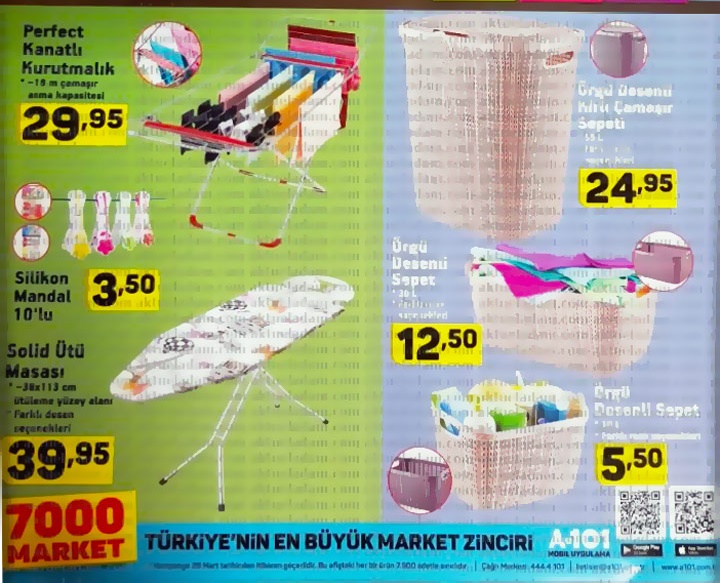 A101 29 Mart 2018 Aktüel Ürünler Kataloğu