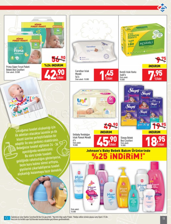 Carrefoursa Marketler 15 - 28 Mart 2018 Kampanya Broşürü