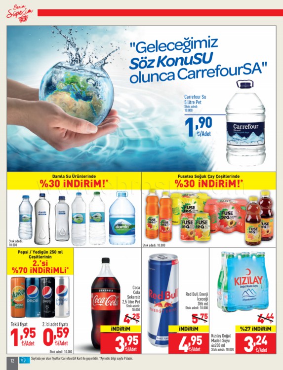 Carrefoursa Marketler 15 - 28 Mart 2018 Kampanya Broşürü