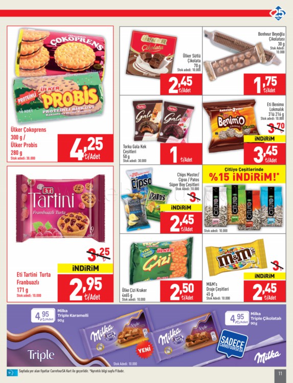 Carrefoursa Marketler 15 - 28 Mart 2018 Kampanya Broşürü